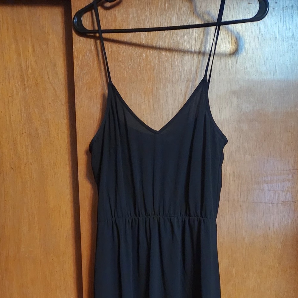 Long Black Sheath Dress